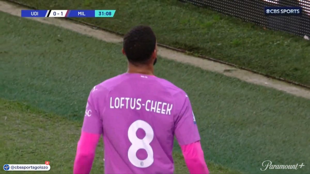 گل اول میلان به اودینزه (لوفتوس چیک)