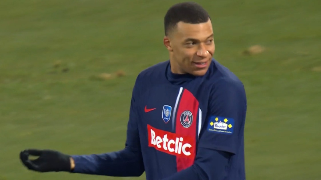 گل اول پاری سن ژرمن به اورلینز (امباپه)