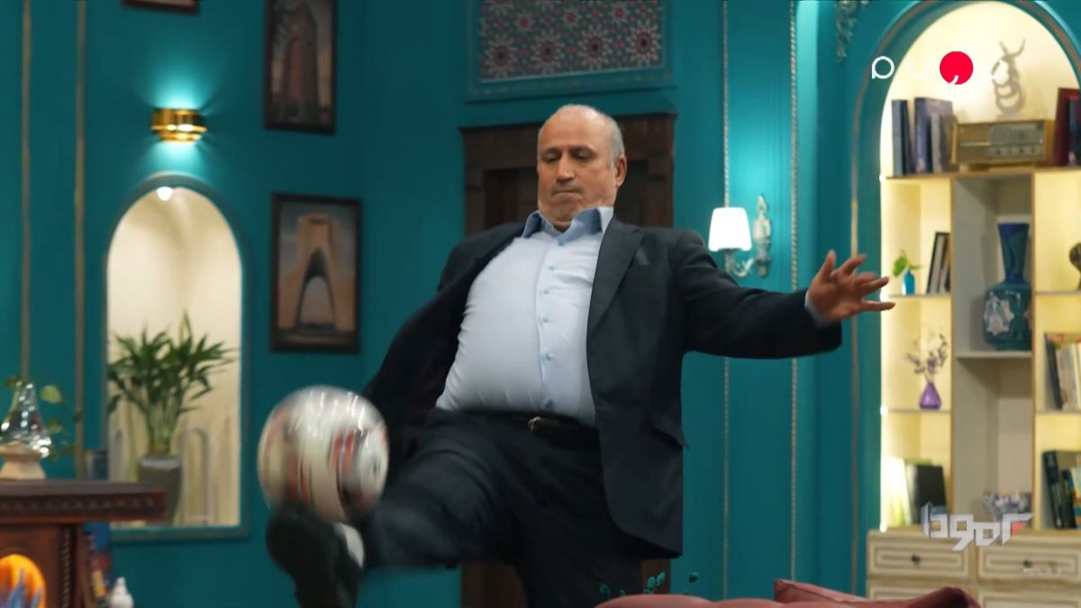 روپایی مهدی تاج در برنامه تلویزیونی