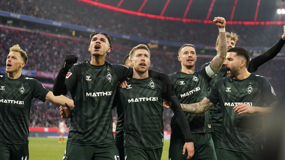 خلاصه بازی بایرن مونیخ 0-1 وردربرمن