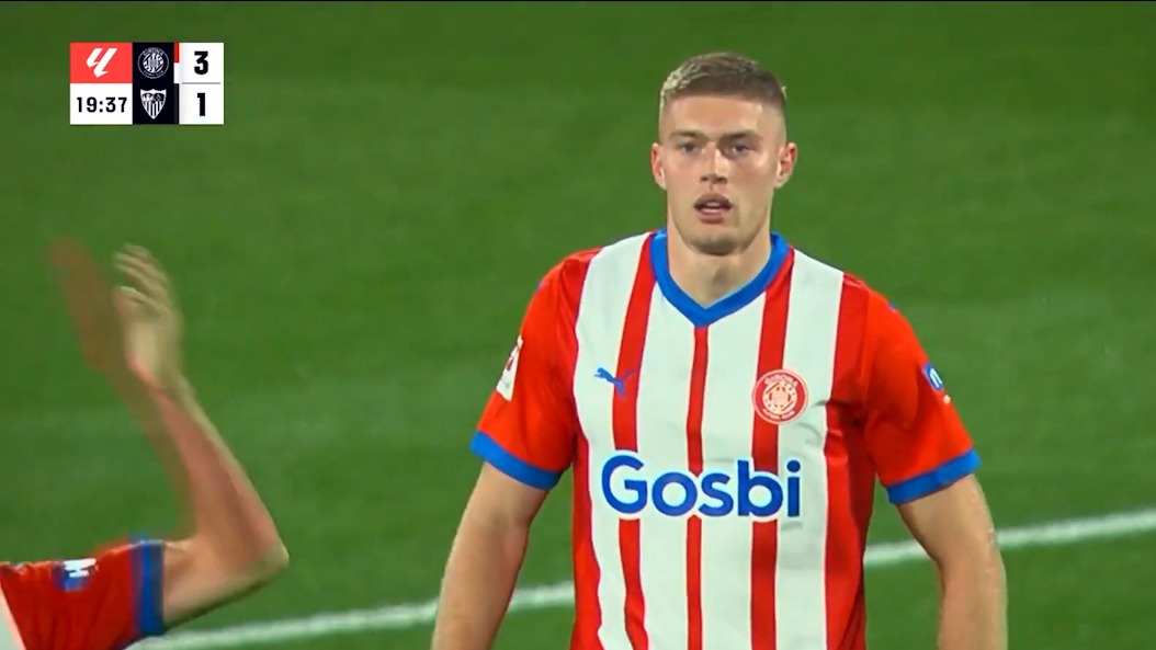 گل سوم خیرونا به سویا (هت تریک دووبیک در هفت دقیقه)