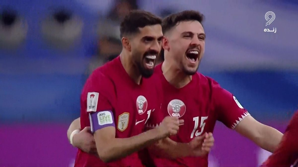 گل اول قطر به چین (سوپرگل حسن الهیدوس)