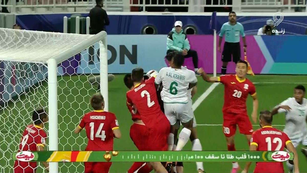 گل اول عمان به قرقیزستان (القصانی)