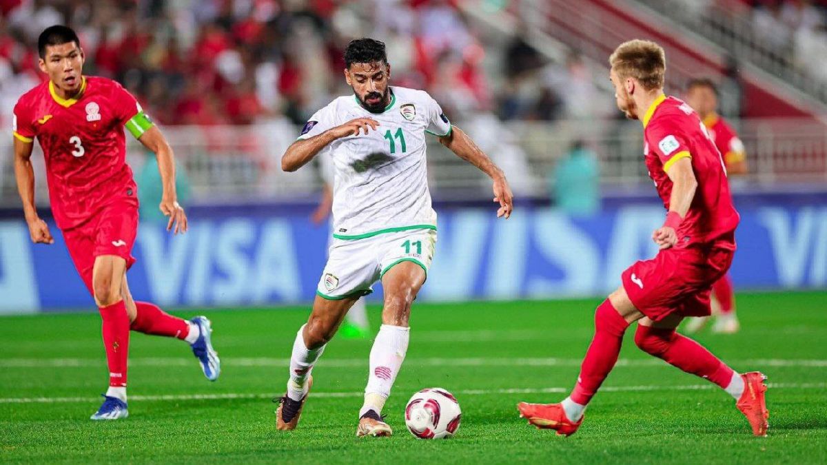 خلاصه بازی عمان 1-1 قرقیزستان