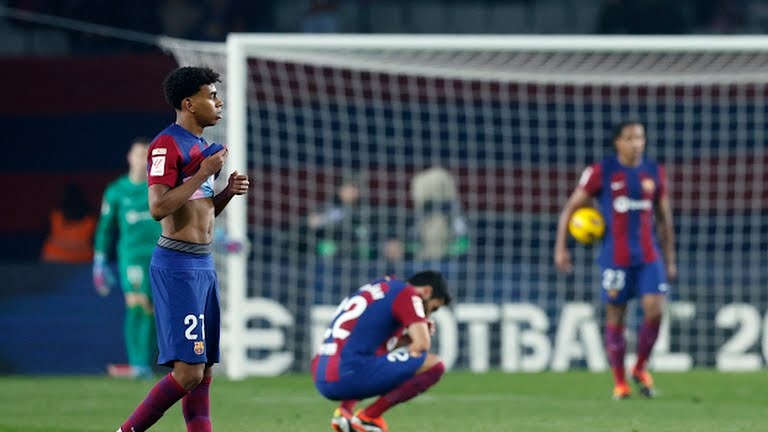 خلاصه بازی بارسلونا 3-5 ویارئال