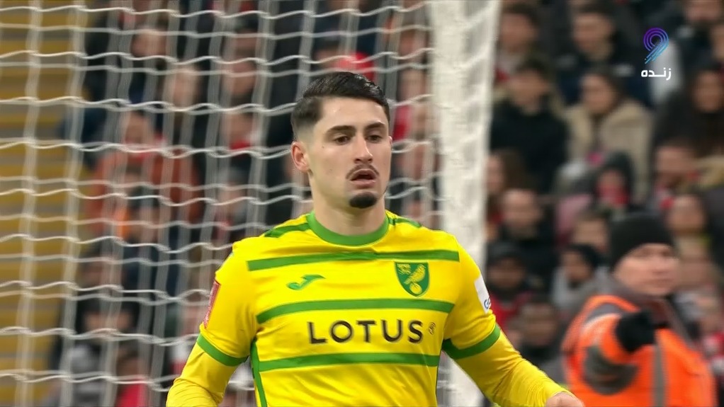 گل دوم نوریچ به لیورپول (ساینز)