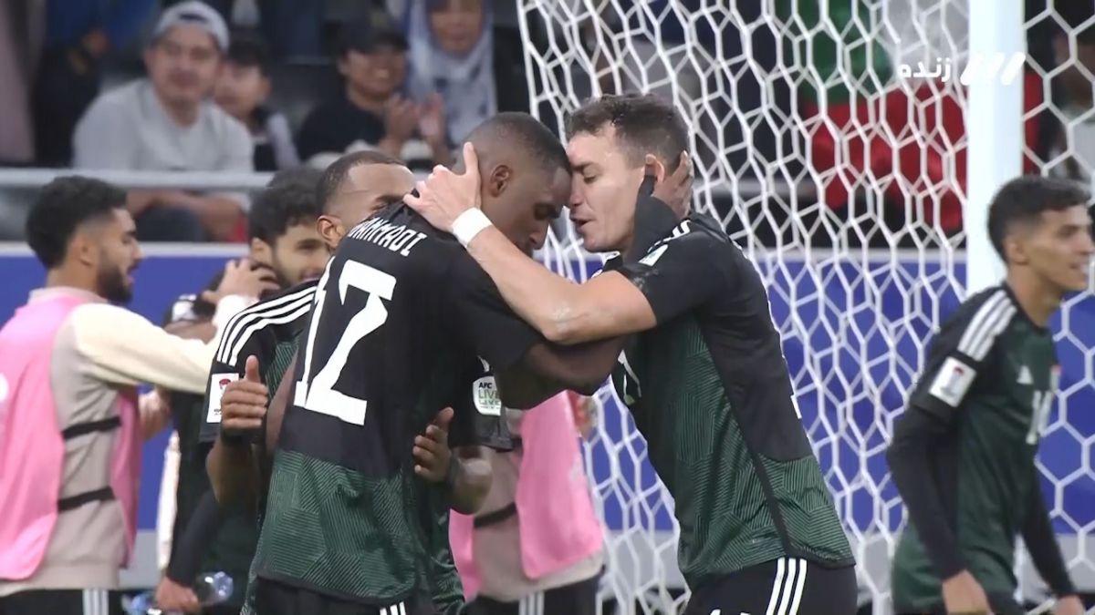 گل اول امارات به تاجیکستان (خلیفه مبارک الحمدی)