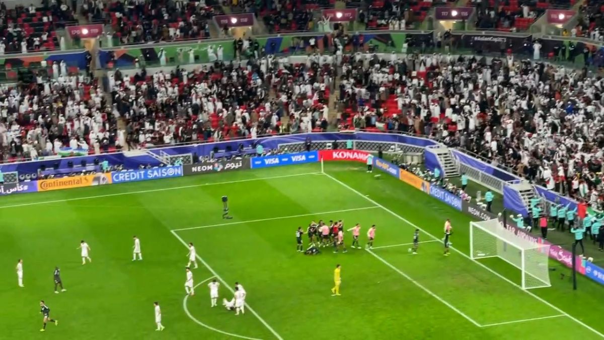 اختصاصی/ گل تساوی امارات به تاجیکستان از قاب دوربین فوتبالی