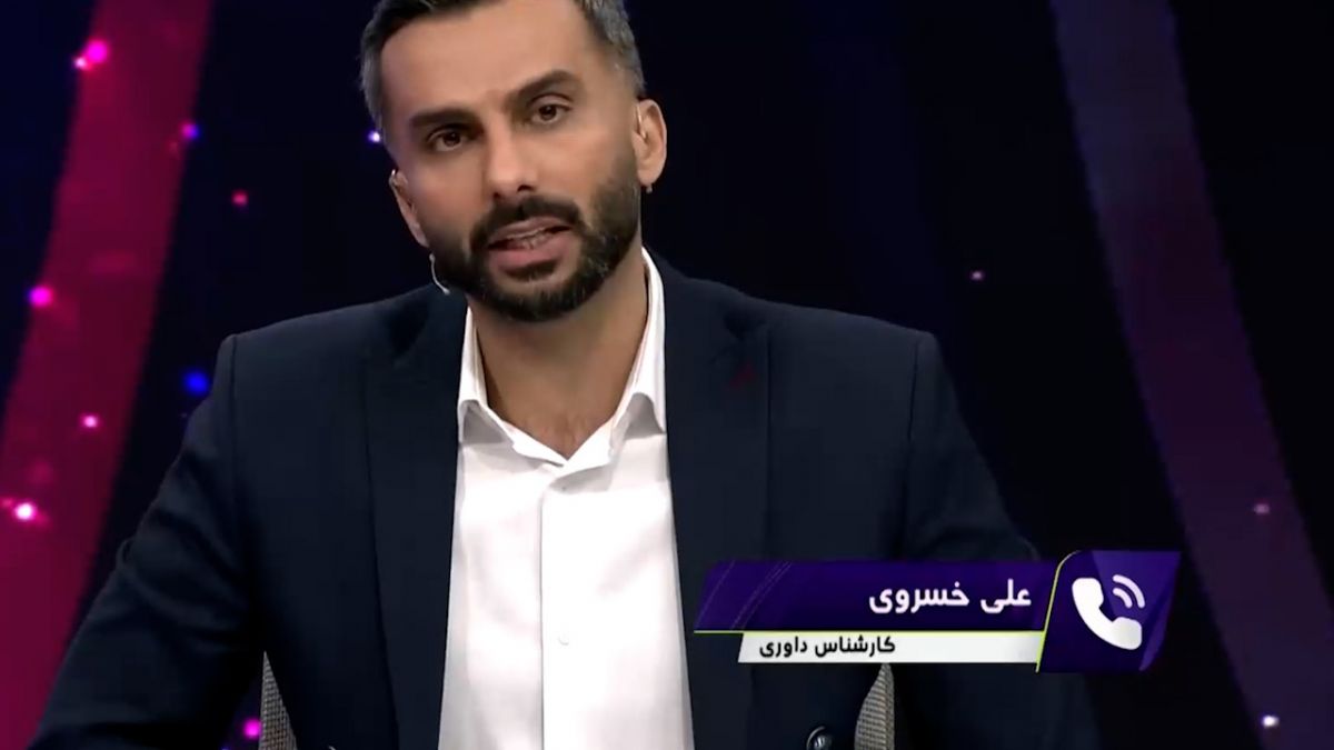 فوتبال برتر/ صحبت های علی خسروی عضو کمیته داوران فدراسیون فوتبال درباره اخراج مهاجم تیم ملی عراق توسط علیرضا فغانی