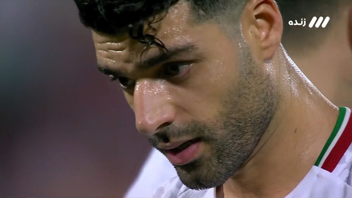 گل اول ایران به سوریه (مهدی طارمی)