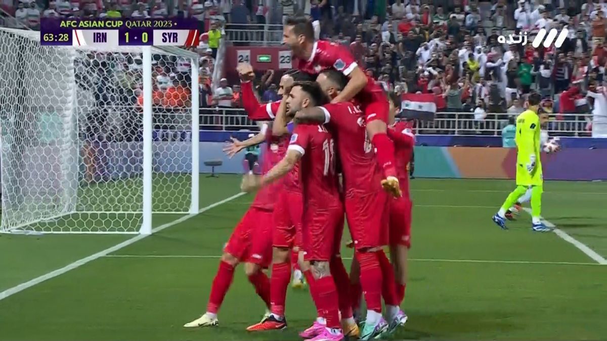 گل اول سوریه به ایران توسط (خربین)