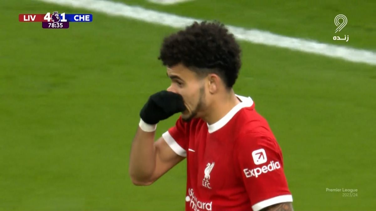 گل چهارم لیورپول به چلسی (لوئیز دیاز)
