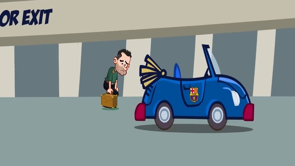 انیمیشن فان/ همه در فکر جدایی از بارسلونا