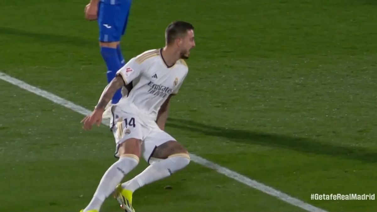 گل اول رئال مادرید به ختافه (خوسلو)