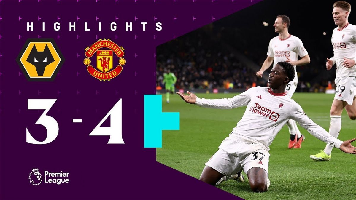 خلاصه بازی ولورهمپتون 3-4 منچستریونایتد