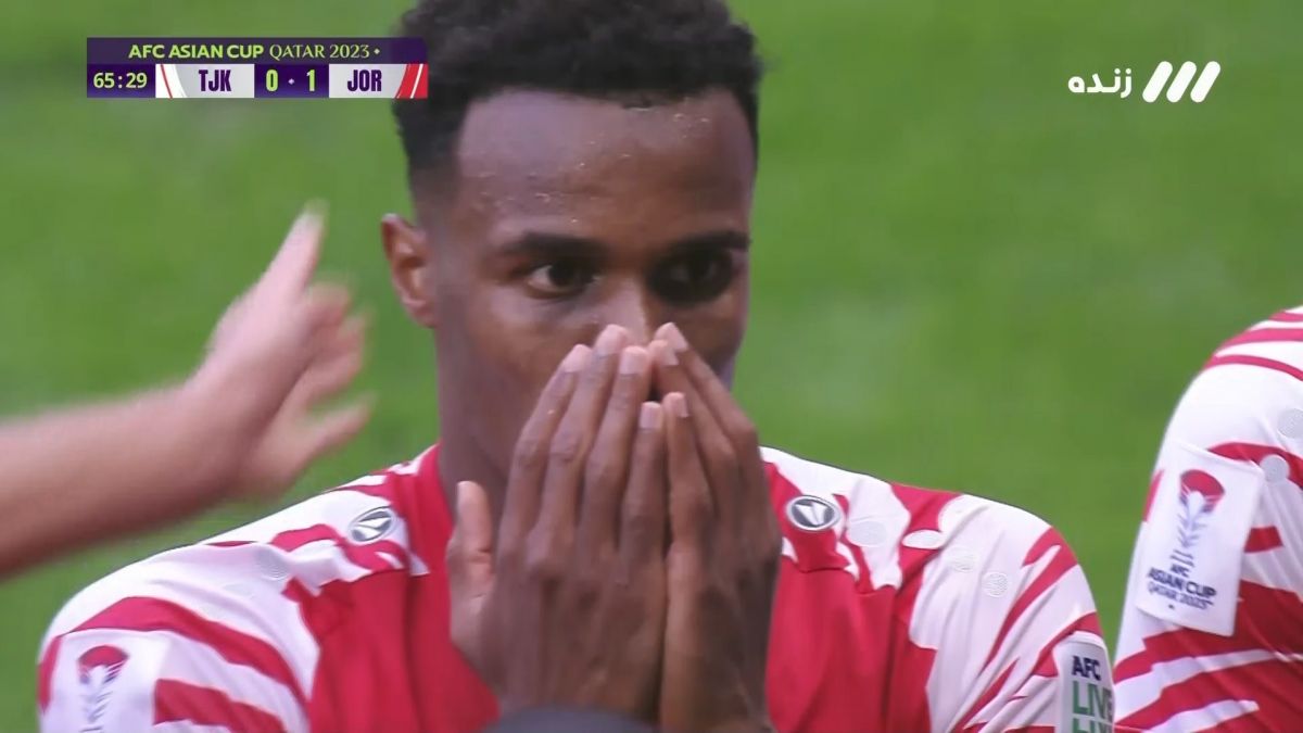 گل اول اردن به تاجیکستان (گل به خودی هنانوف)