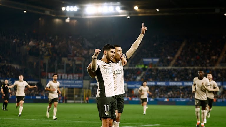 خلاصه بازی استراسبورگ 1-2 پاری سن ژرمن