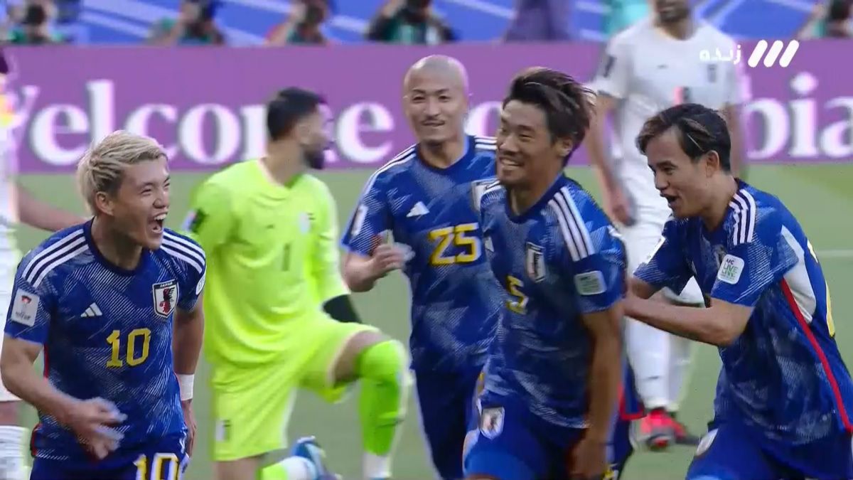 گل اول ژاپن به ایران (موریتا)