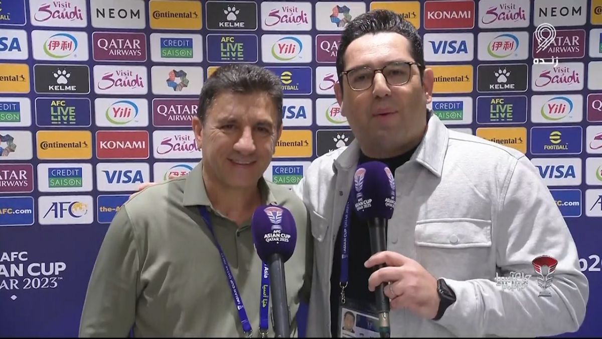 جام آسیا 2023/ صحبت های امیر قلعه نویی سرمربی تیم ملی ایران پس از برد برابر ژاپن