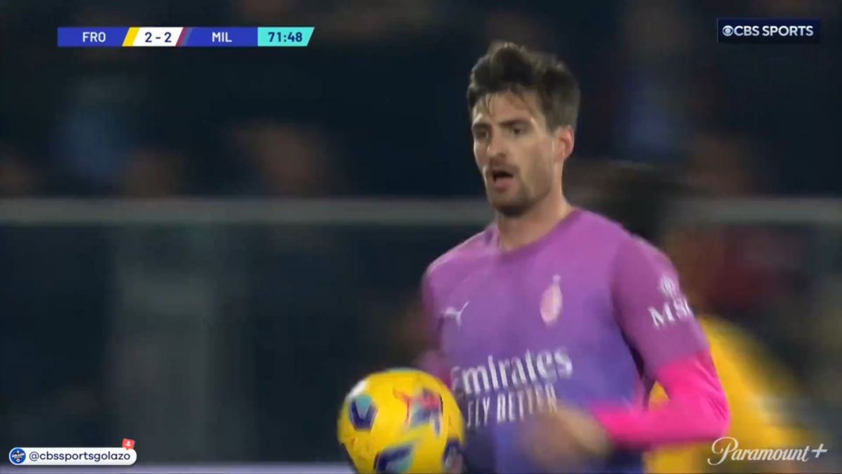 گل دوم میلان به فروزینونه (متئو گابیا)