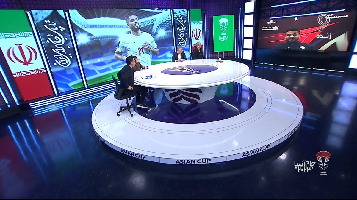 جام آسیا 2023/ گفت و گوی جذاب خداداد عزیزی با محمد محبی درباره برتری ایران مقابل ژاپن و بازی مقابل قطر
