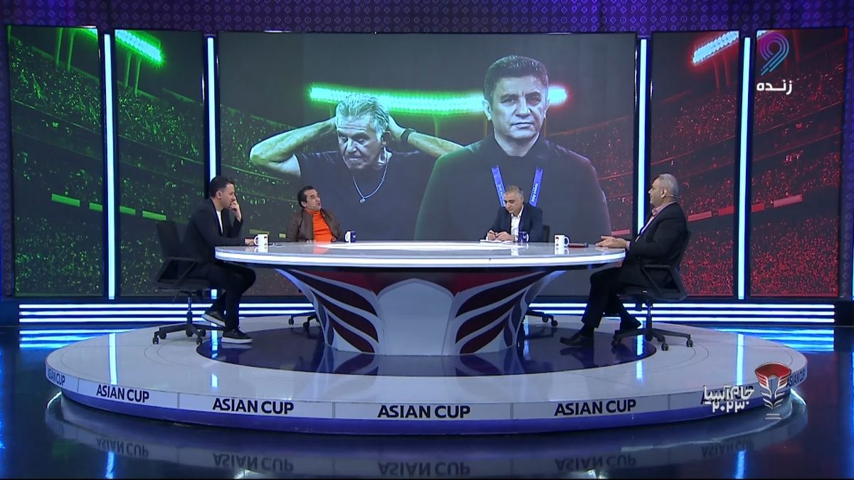 جام آسیا 2023/ جنگ لفظی جواد خیابانی و خداداد عزیزی بر سر عملکرد کارلوس کی روش در تیم ملی ایران