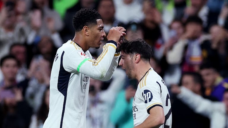 گل اول رئال مادرید به اتلتیکو مادرید (براهیم دیاز)