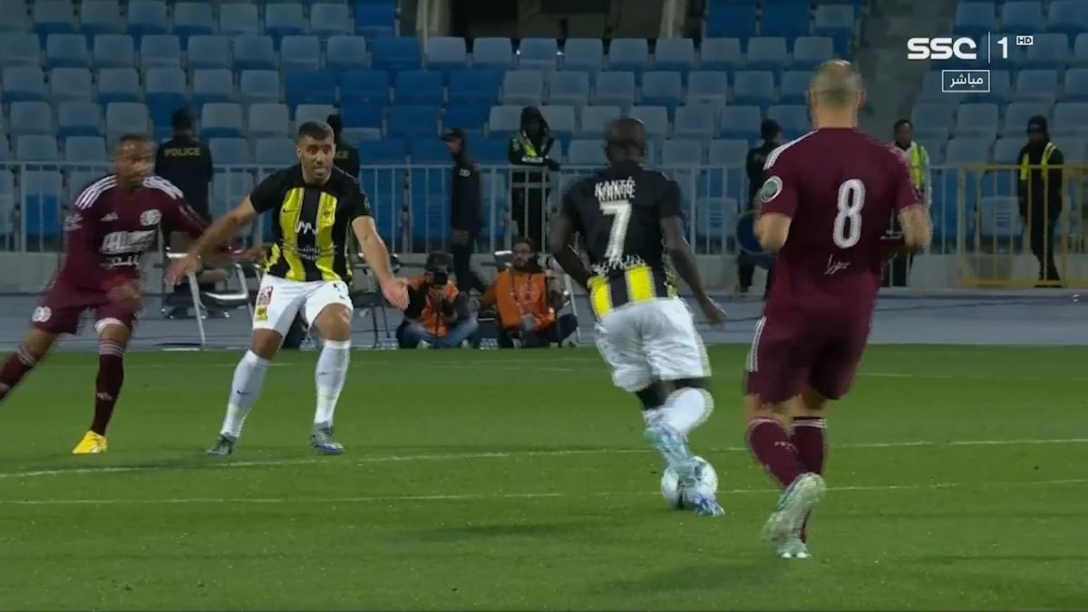 گل دوم الاتحاد به الفیصلی عربستان (شوت زیبای انگولو کانته)