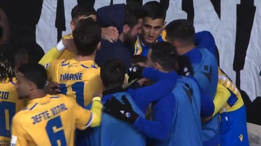 گل دوم آپوئل به لارناکا (پاس گل سعید مهری)