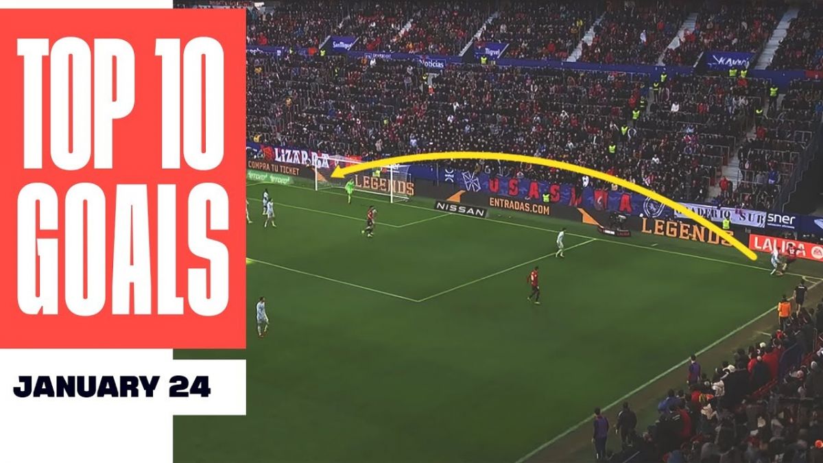 گل های برتر لالیگا در ماه ژانویه 2023