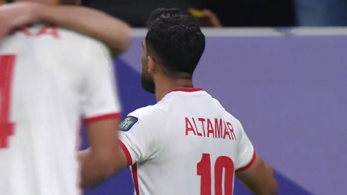 گل دوم اردن به کره جنوبی (سوپرگل انفرادی موسی التماری)