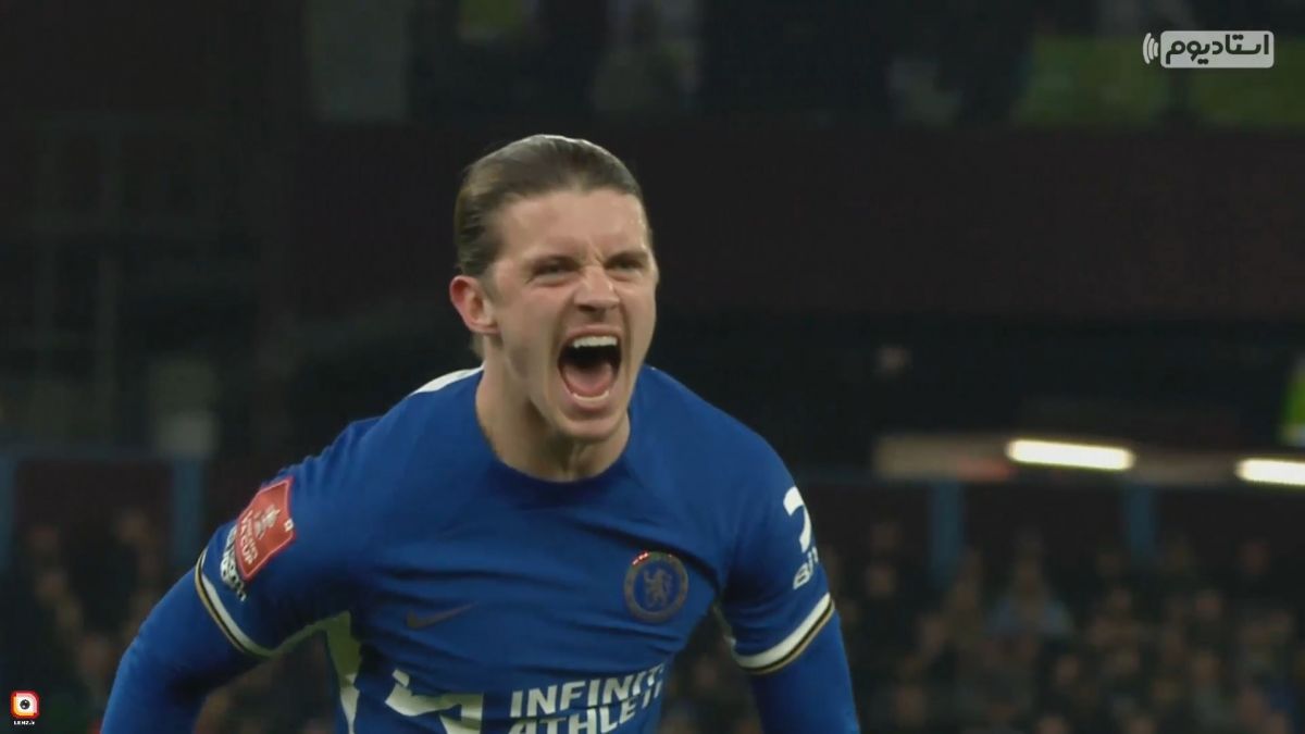 گل اول چلسی به استون ویلا (کانر گلگر)