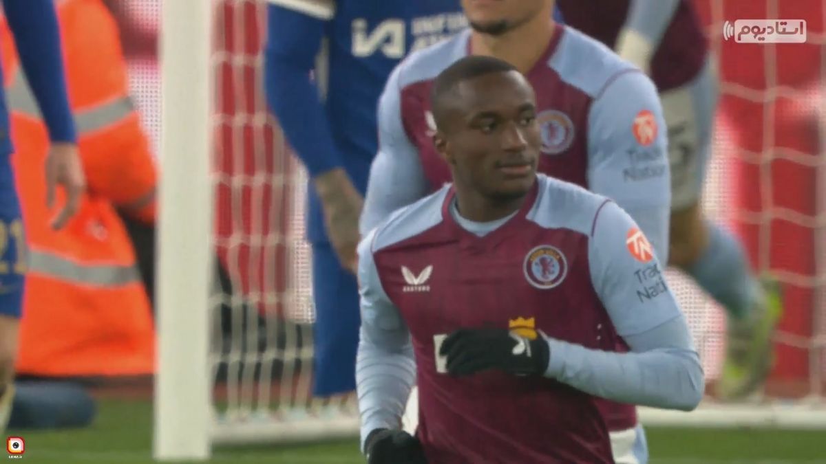 گل اول استون ویلا به چلسی (موسی دیابی)