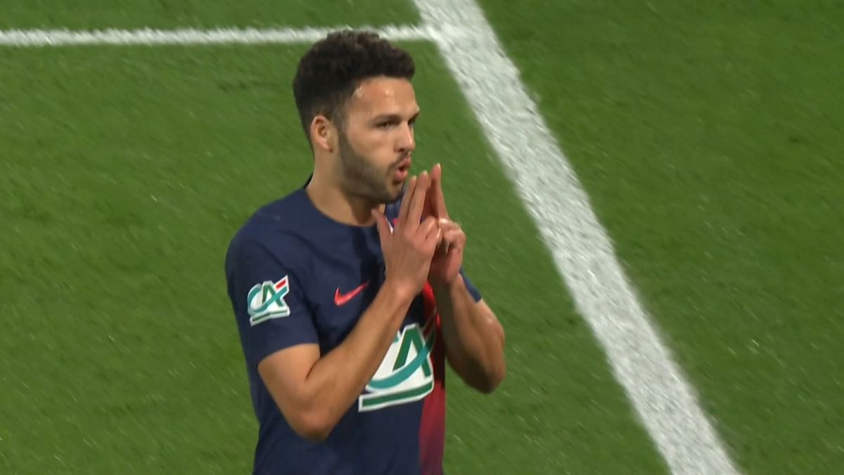 گل سوم پاری سن ژرمن به برست (گونچالو راموس)