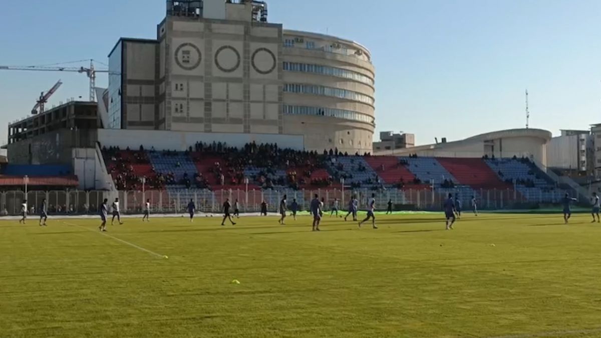 اختصاصی/ آخرین تمرین تیم نساجی پیش از مصاف با تیم آلمینیوم اراک در مرحله یک شانزدهم جام حذفی