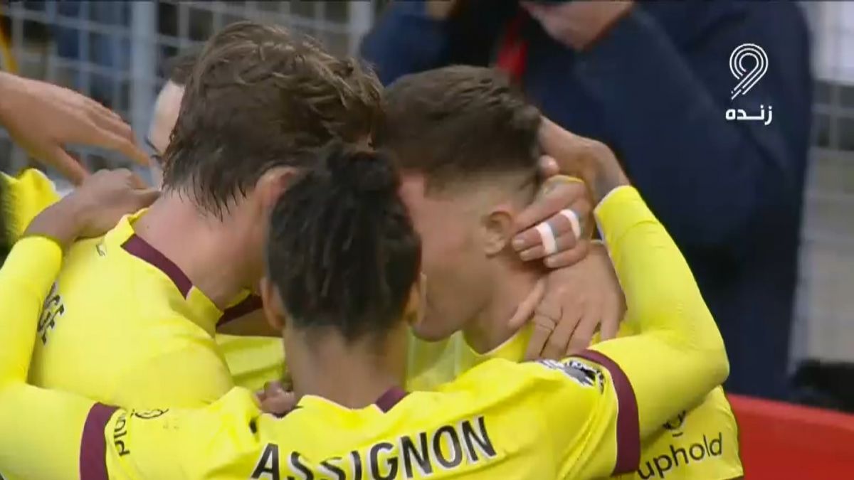 گل اول برنلی به لیورپول (دارا اوشی)