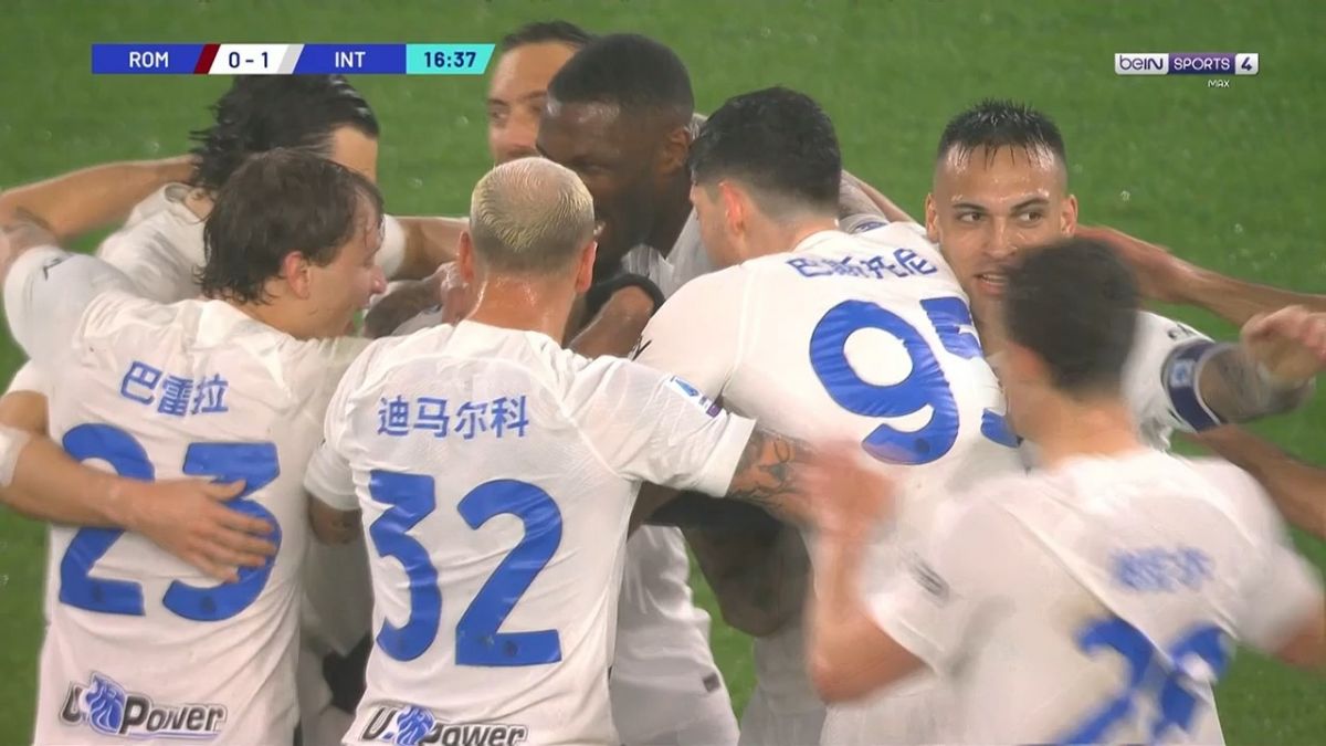 گل اول اینتر به رم (آچربی)