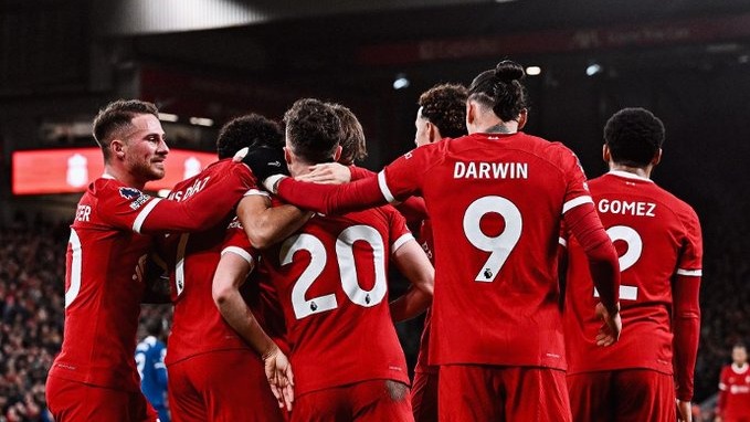 خلاصه بازی لیورپول 3-1 برنلی