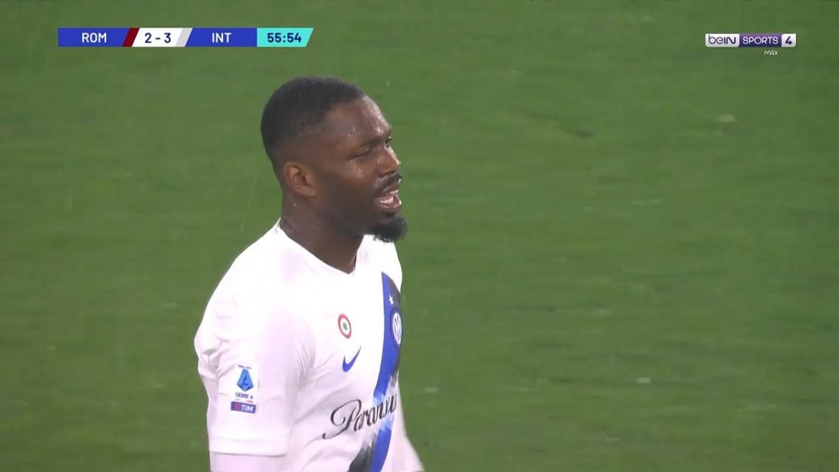 گل سوم اینتر به رم (دبل مارکوس تورام)