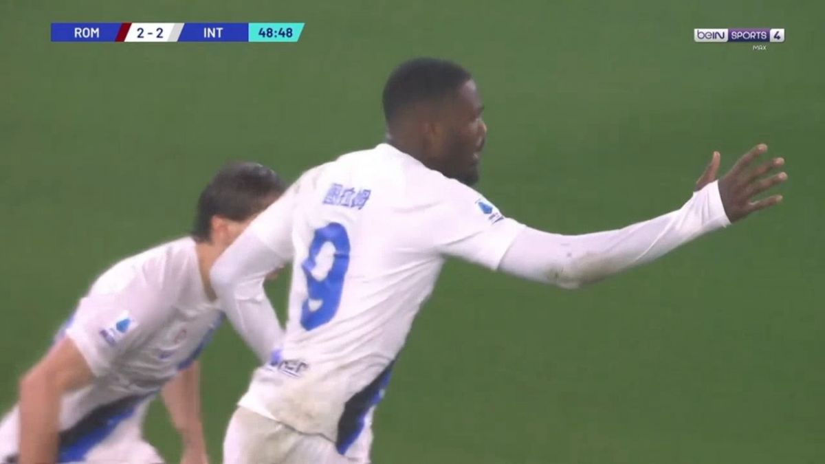 گل دوم اینتر به رم (مارکوس تورام)
