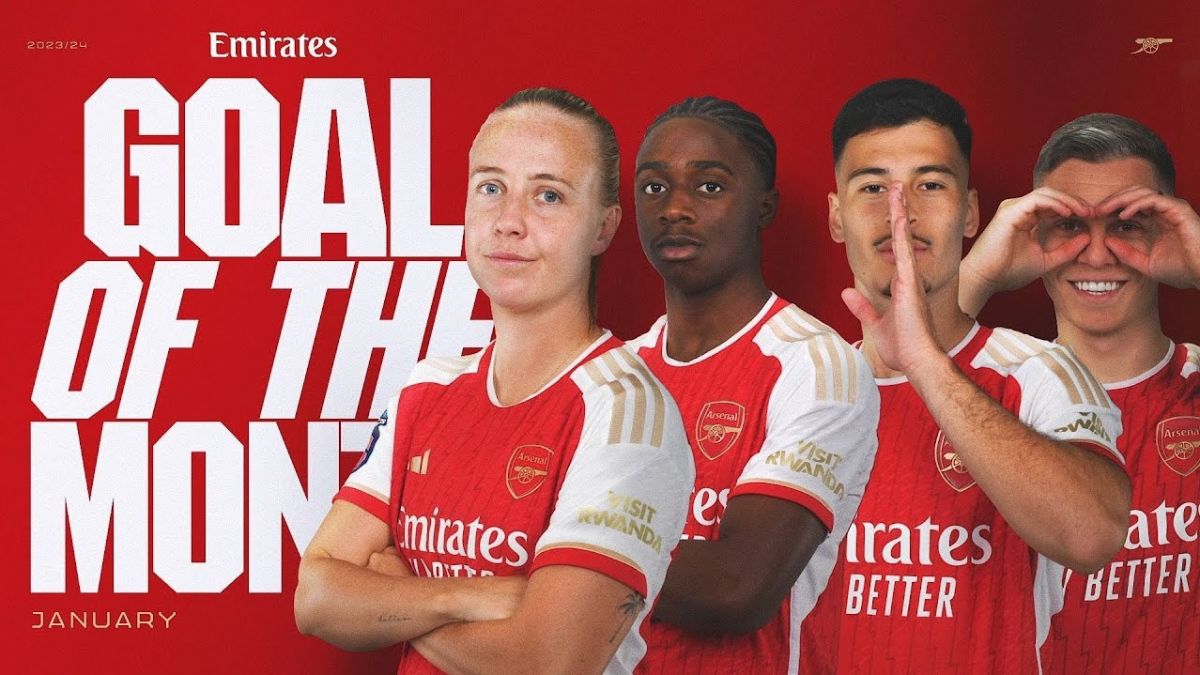 گلهای برتر و تماشایی آرسنال در ماه ژانویه 2024
