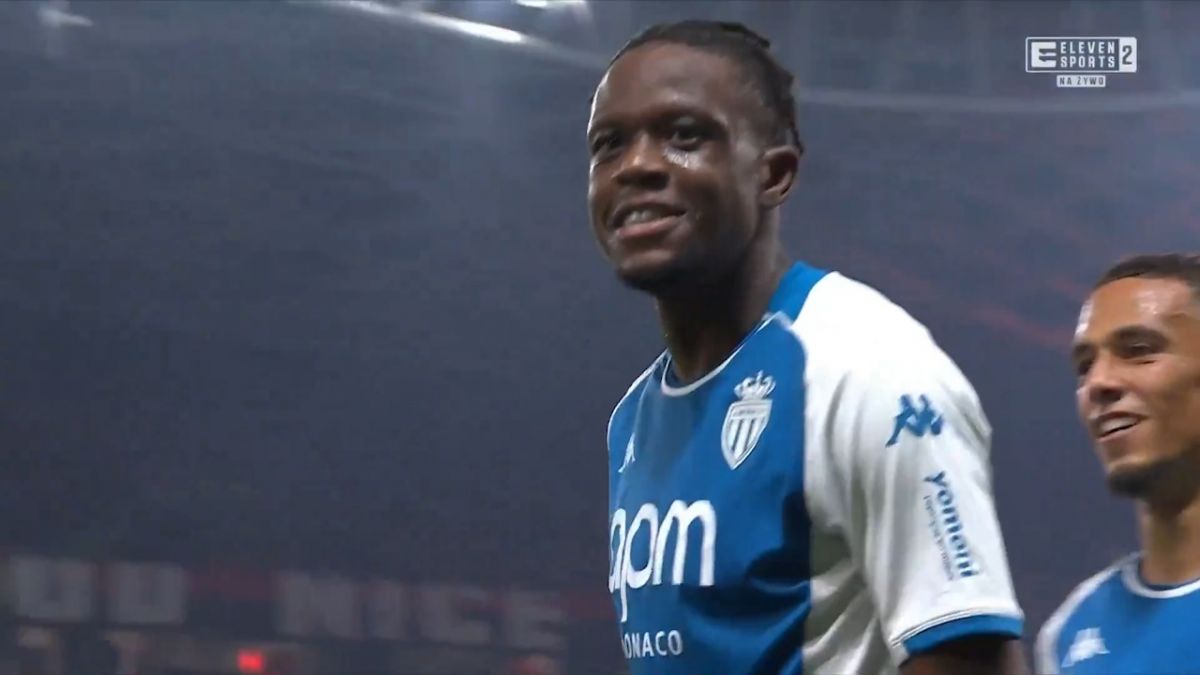 گل اول موناکو به نیس (سوپرگل  دنیس زکریا)