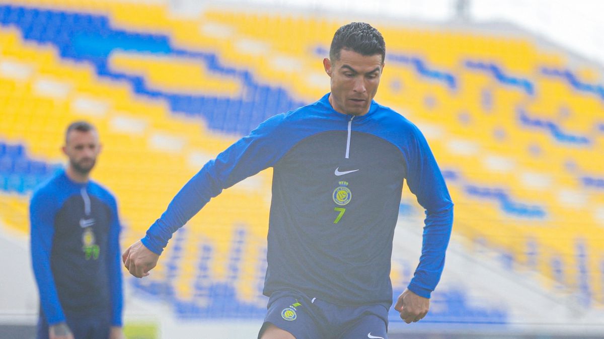 تمرین النصر برای تقابل با الفیحا در لیگ قهرمانان آسیا