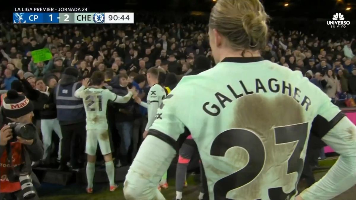 گل دوم چلسی به کریستال پالاس (دبل گلگر در دقیقه 91)