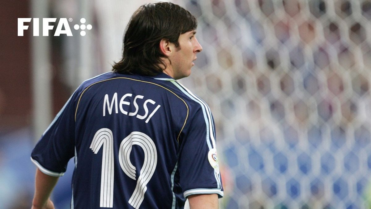 نوستالژی/ اولین بازی مسی در جام جهانی