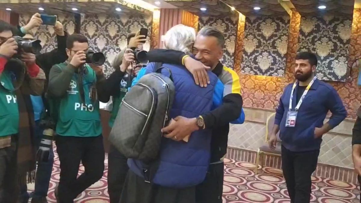 اختصاصی/ خوش و بش ژوزه مورایس و خورخه ژسوس سرمربیان دو تیم سپاهان و الهلال در زمان بین دو نشست خبری