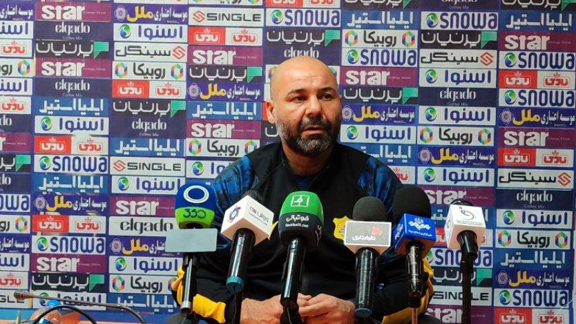 اختصاصی/ کنفرانس خبری سهراب بختیاری زاده سرمربی نفت آبادان پیش از تقابل با استقلال