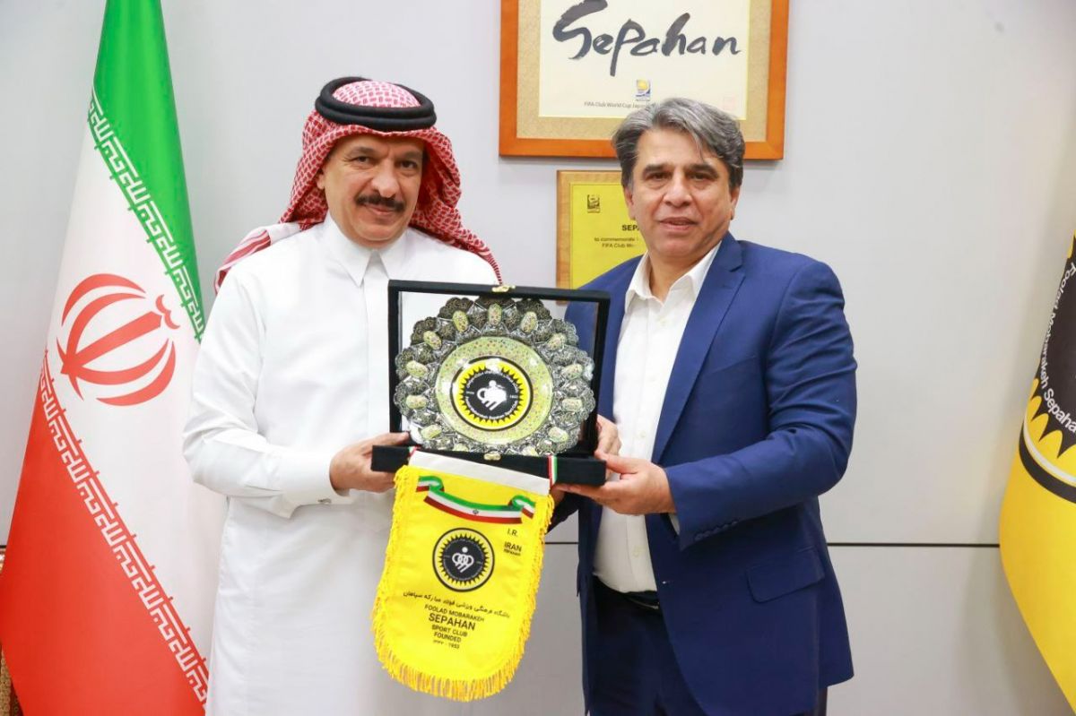 بازدید سفیر عربستان از باشگاه سپاهان و ورزشگاه نقشجهان