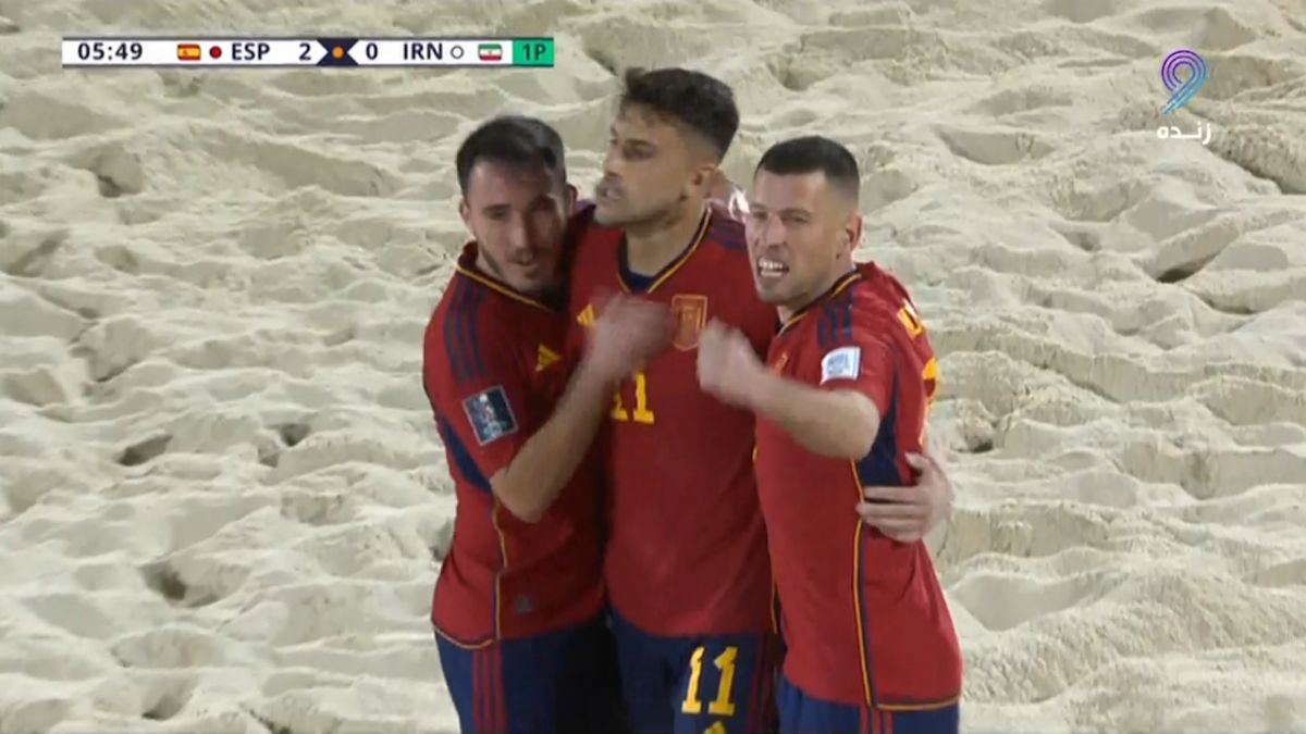 گل دوم ساحلی اسپانیا به ایران