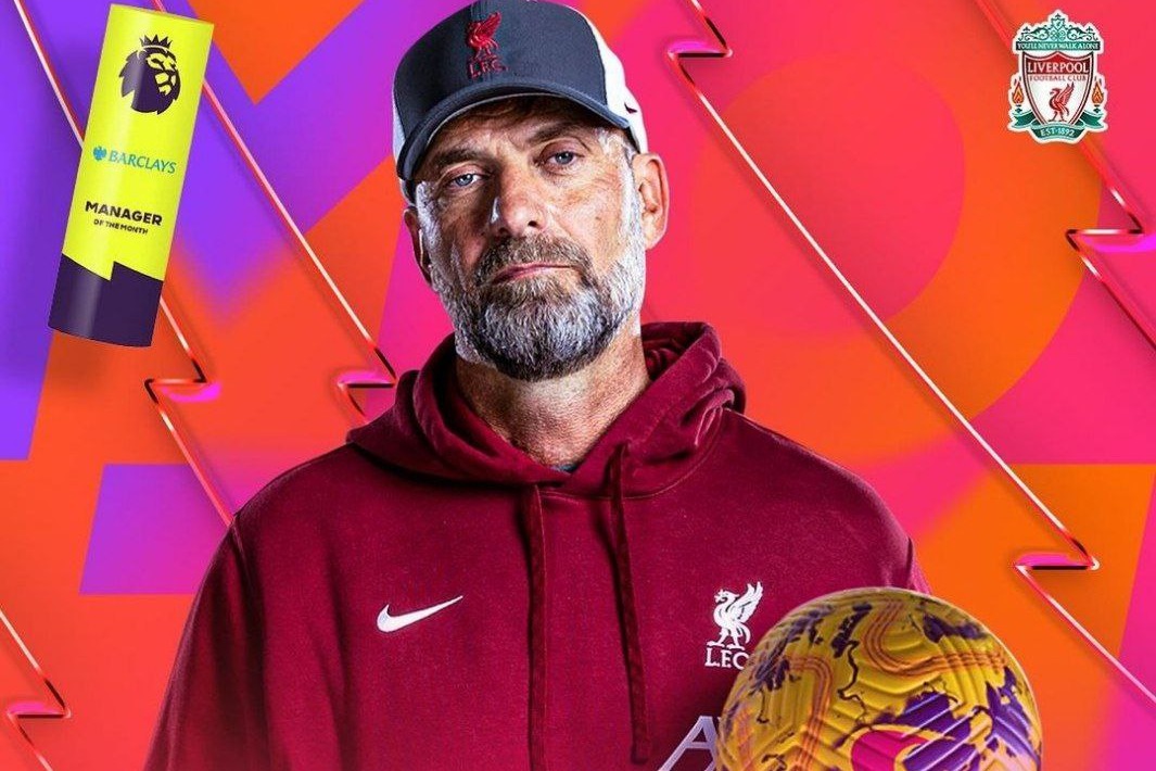 یورگن کلوپ مربی ماه ژانویه لیگ برتر انگلیس شد